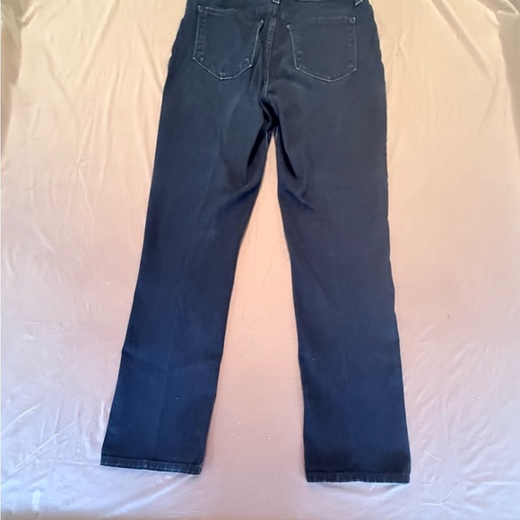 NYDJ Straight Slim Dark Blue Jeans size 8 - Picture 2 of 7